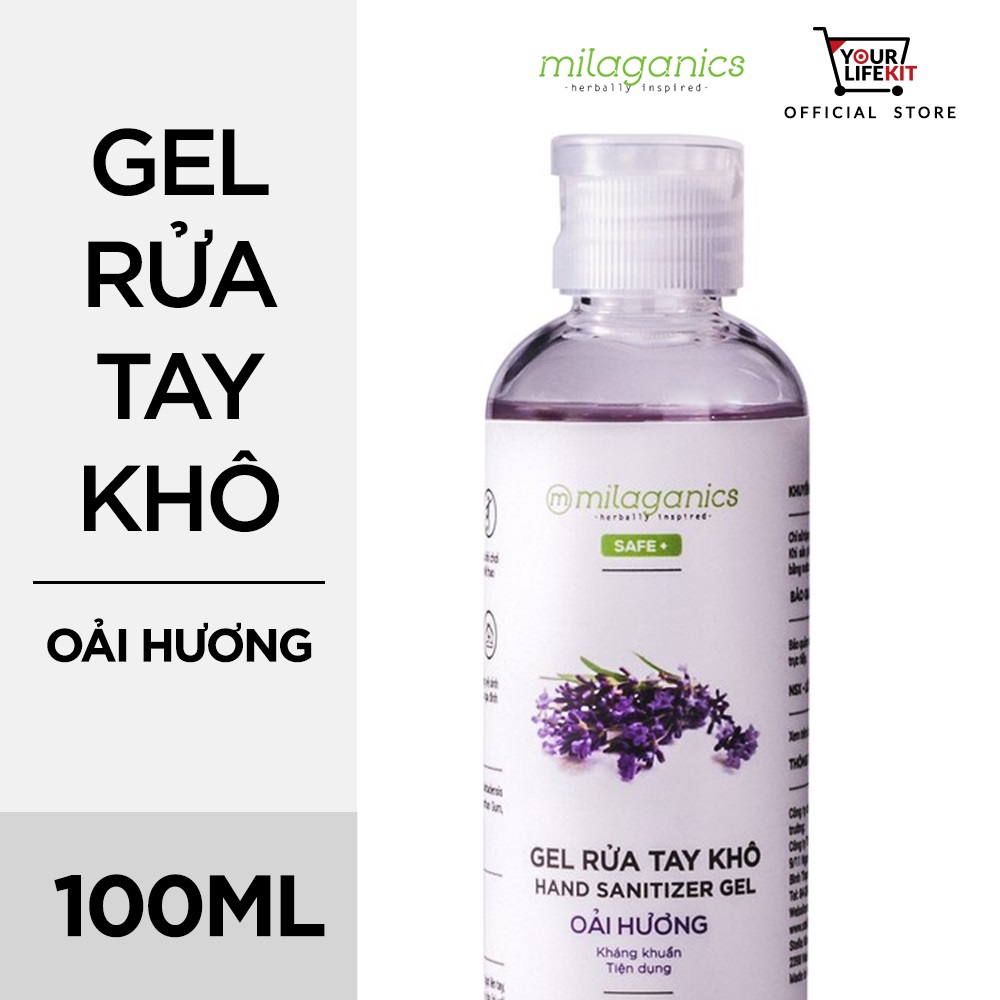 Gel Rửa Tay Khô MILAGANICS 100ml