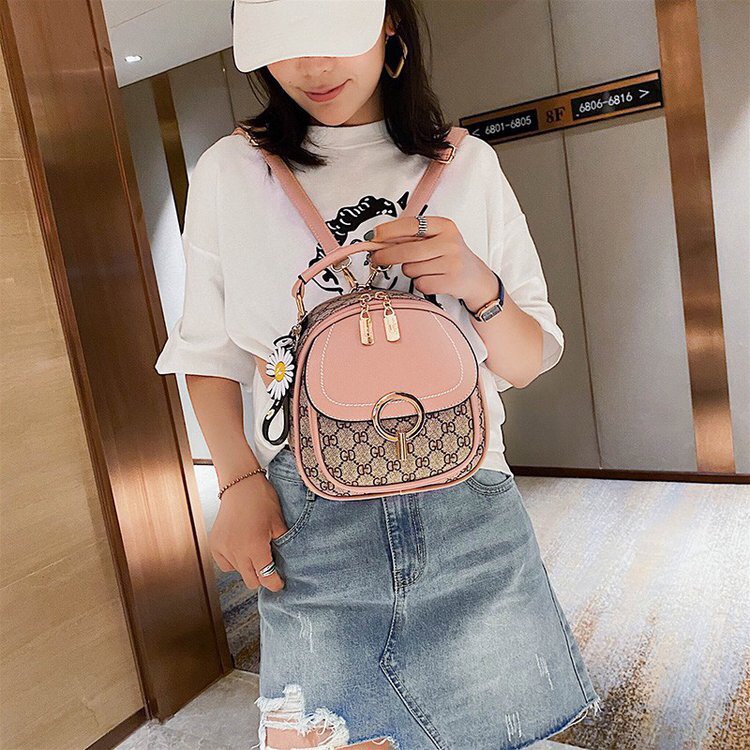 Balo nữ mini hoa cúc TTGR 316