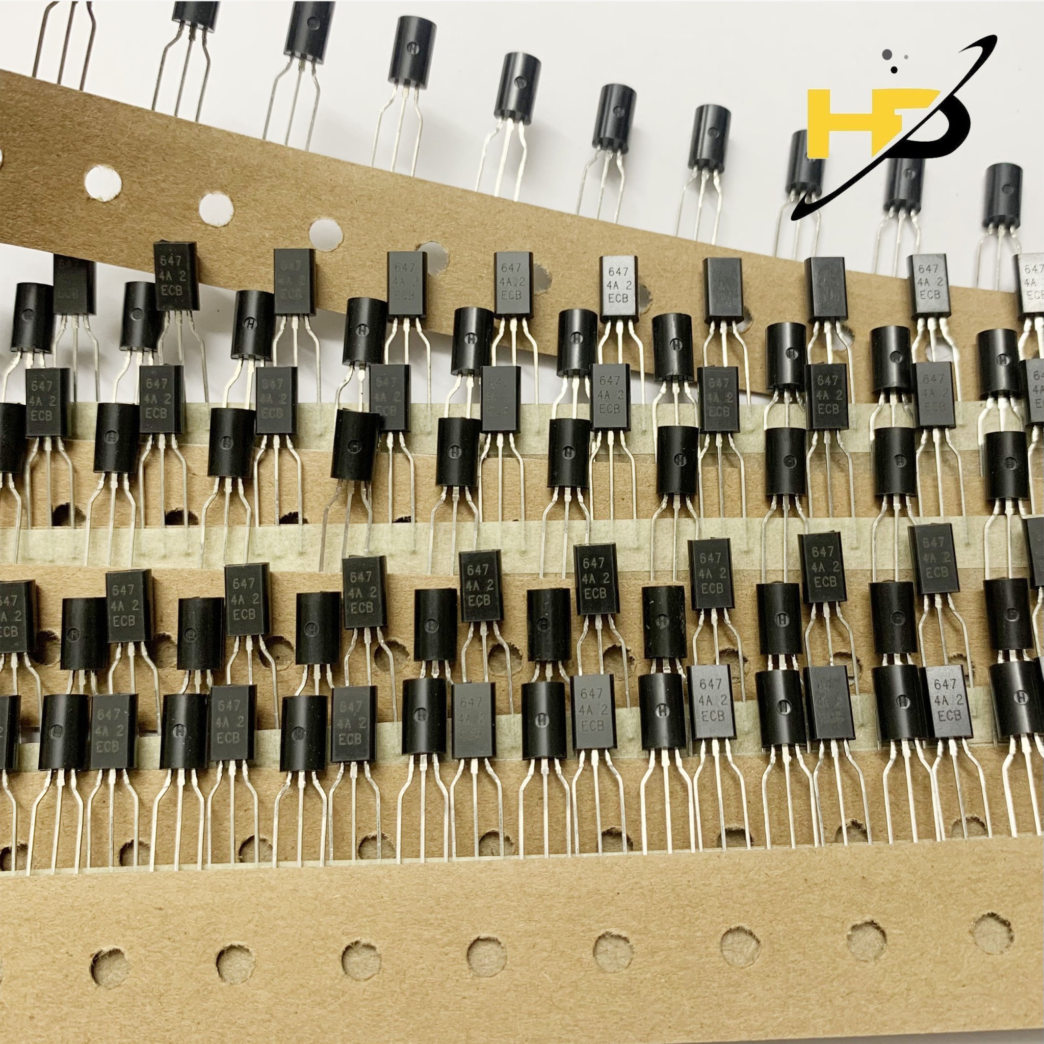 Bộ 20 chiếc 2sb647 b647 transistor pnp 1a 80v to-92l đóng dây