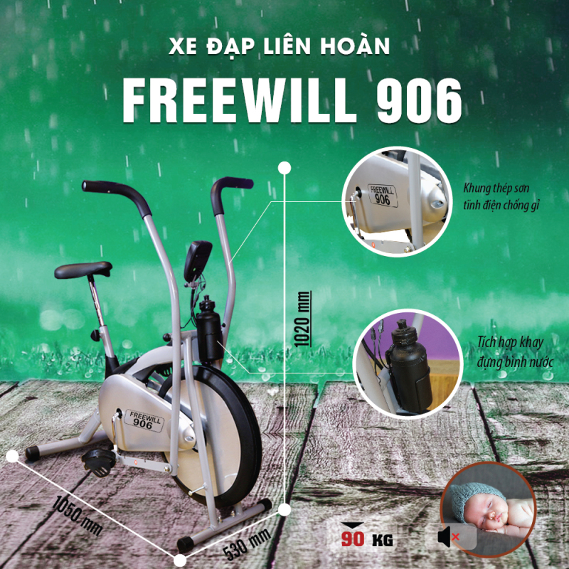 XE ĐẠP TẬP GENUS - FR906