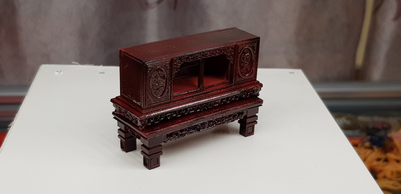 Tủ chè mô hình trang trí tiểu cảnh.