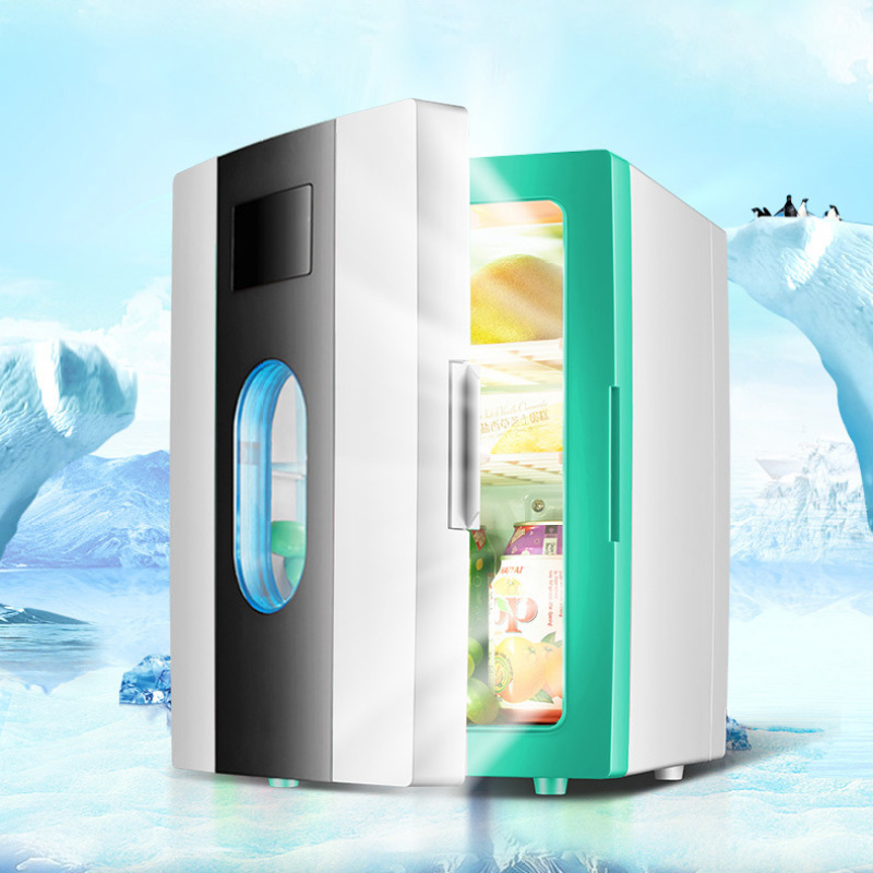 Tủ lạnh mini 10 lít SAST ST10L 2 chế độ làm lạnh hâm nóng cho gia đình và trên ô tô