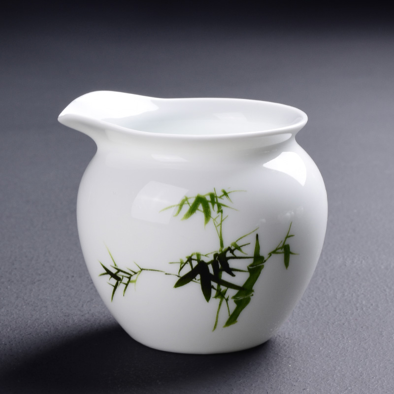 Tống trà bằng sứ cảnh đức trấn, sứ bạch định thấu quang 220 ml