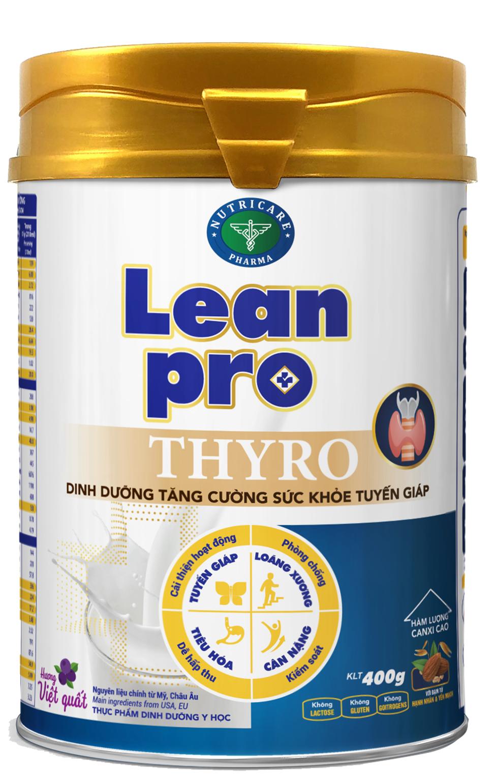 [HCM]LEAN PRO THYRO (400g)-( DINH DƯỠNG CHO NGƯỜI TUYẾN GIÁP)