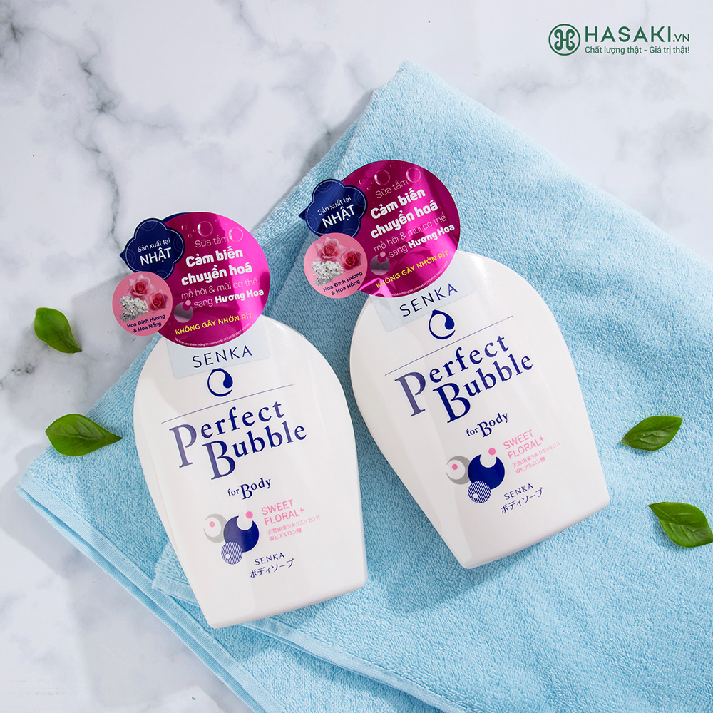 Sữa Tắm Dưỡng Ẩm Senka Perfect Bubble 500ml (00287)