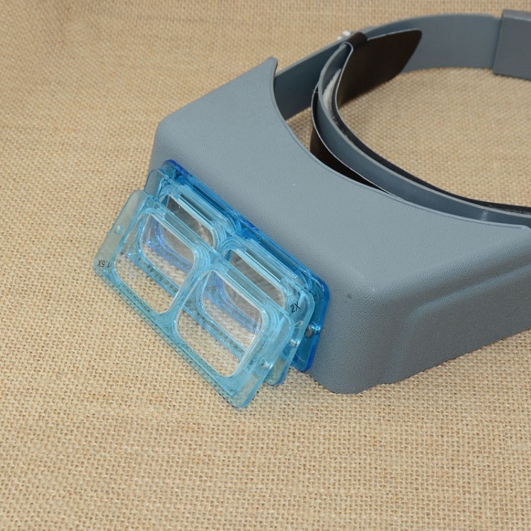 Kính lúp đeo trán 81007-B ( CÓ THỂ NHÌN TỪ XA, HỖ TRỢ SỬA CHỮA, HÀN MẠCH )