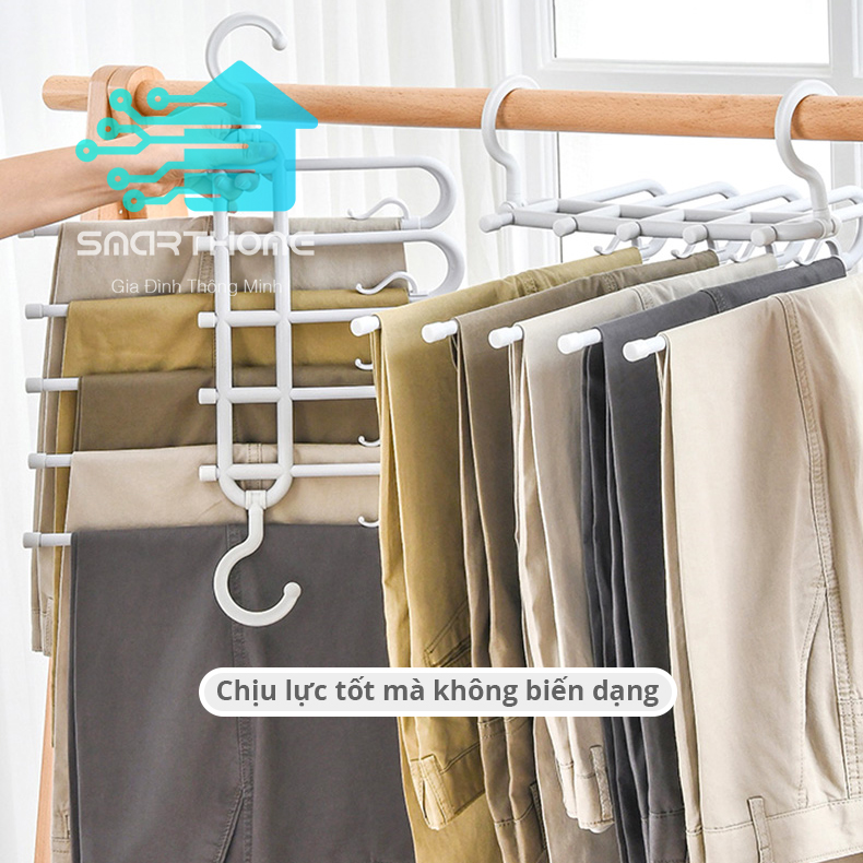 Móc Treo Quần Áo Đa Năng Nhật Bản