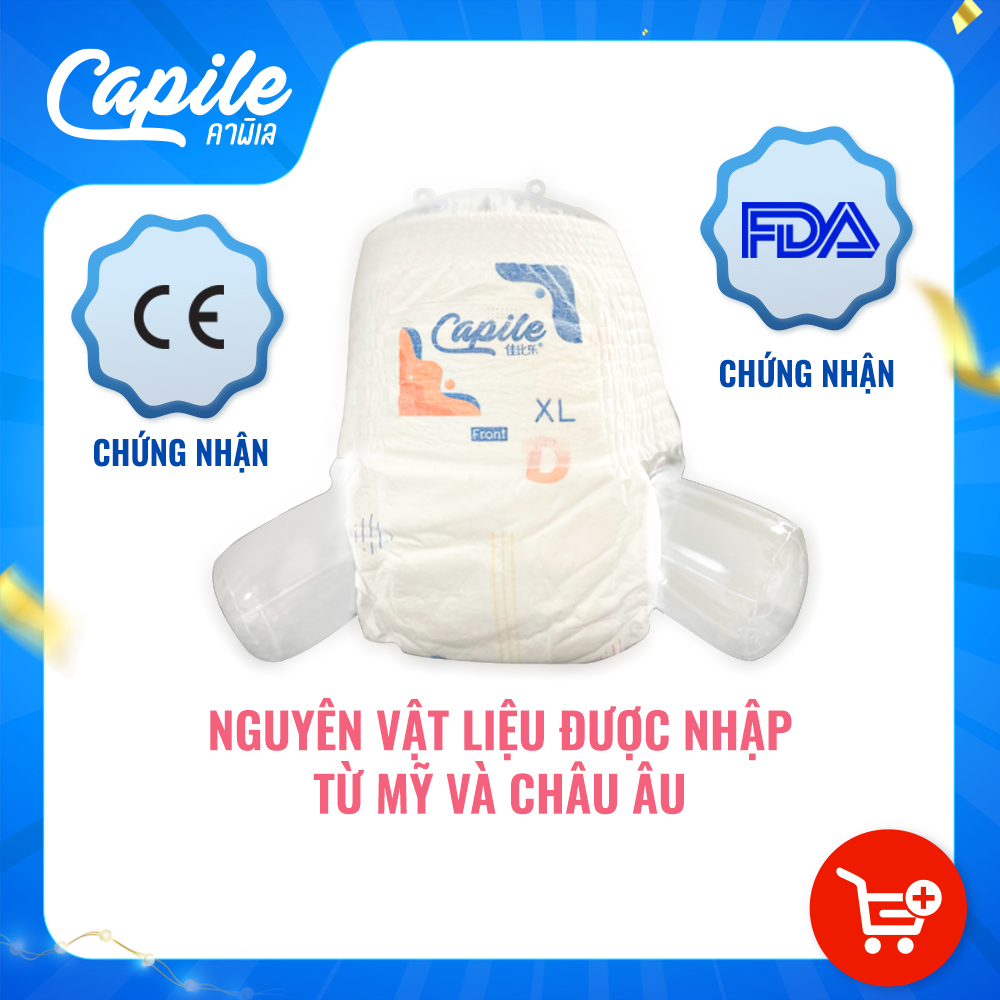 Tã/Bỉm CAPILE loại quần - FULL Size - dành cho bé