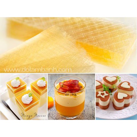 Lá Gelatine Đức (10 Lá)