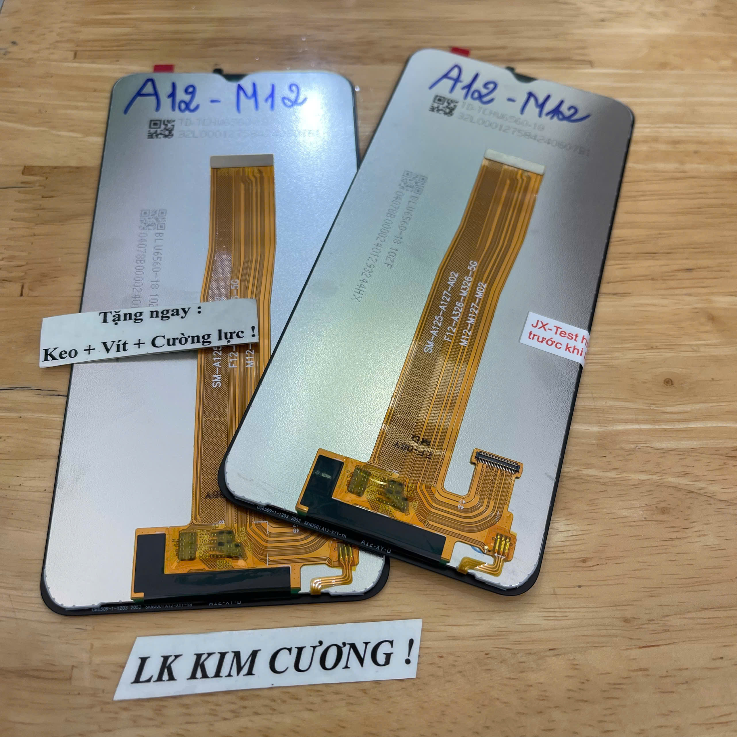 Màn thay thế samsung M12 / M127 / M02 / A125 / A127 / A02 / A12 (300+ / 500+)