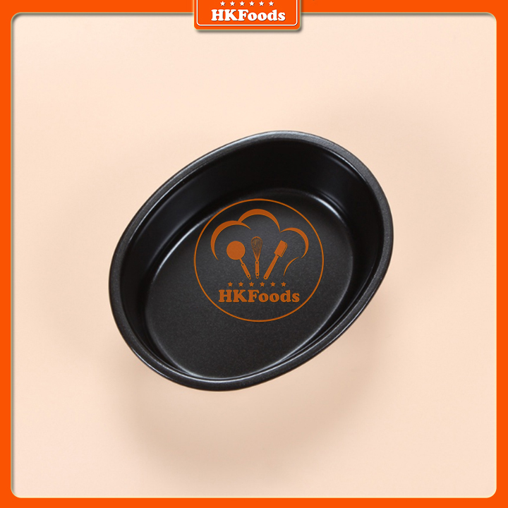 Khuôn chống dính cao cấp hình oval cỡ nhỏ D04 (12*9*4cm)