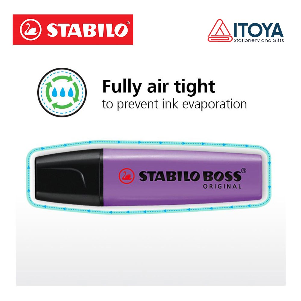 [Bán Lẻ] Bút Đánh Dấu Highlight Stabilo Boss Original Pastel (Made In Germany)