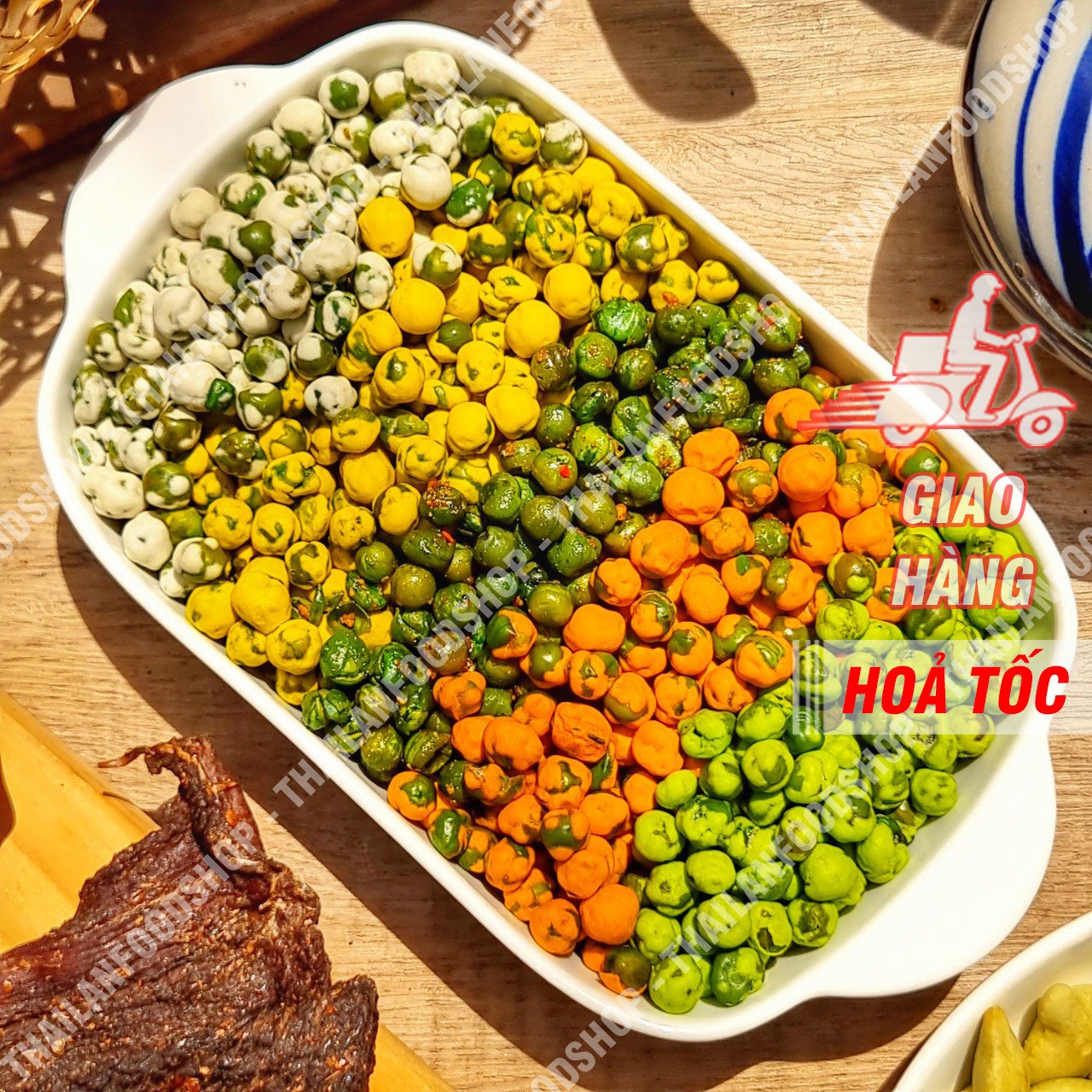 Đậu Hà Lan Mix Ngũ Vị - Lon 450gr