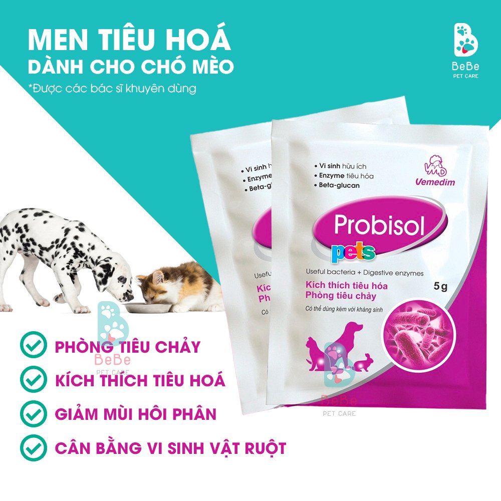 PROBISOL - Men Hỗ Trợ Đường Tiêu Hoá Cho Chó Mèo