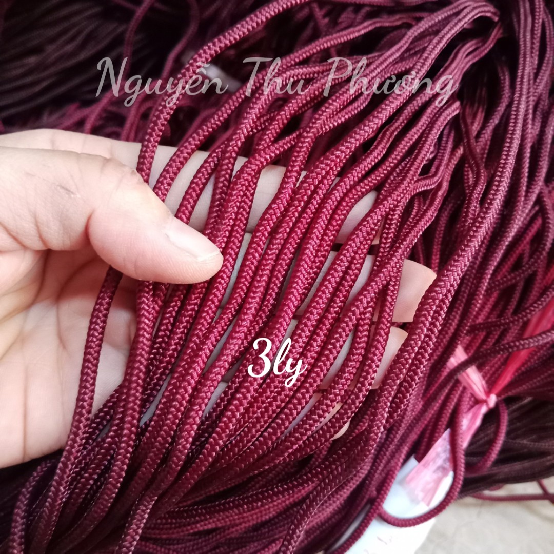 DÂY DIỀU 3mm, dây malai, dây thừng bền chắc