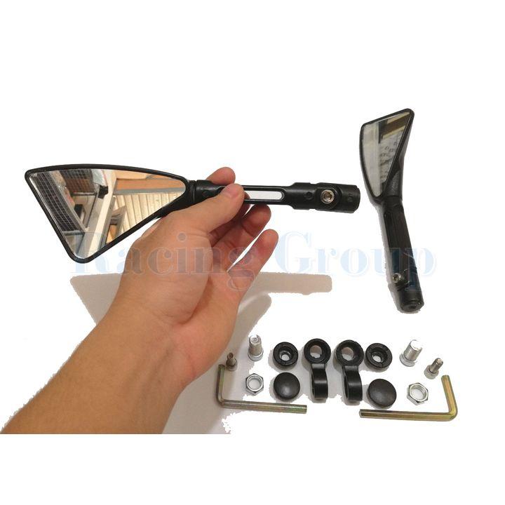 Gương xe máy thời trang giá 1 cặp Đen