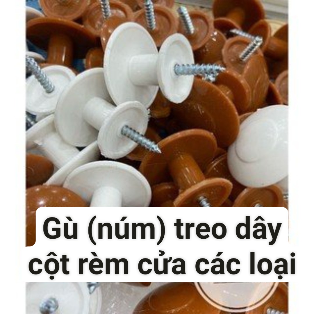 Gù (Núm) Treo Dây Cột Rèm Cửa Các Loại