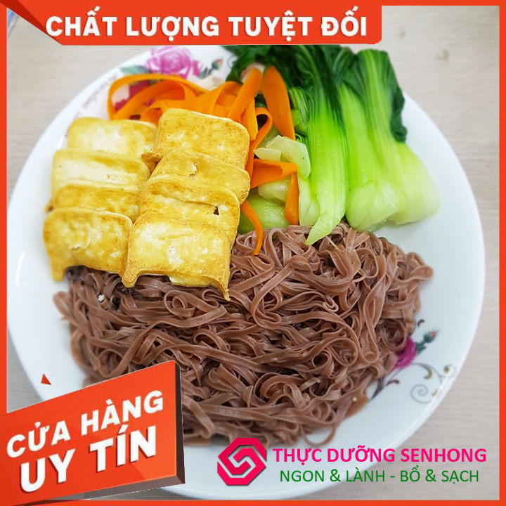 Phở gạo lứt đỏ (500gr) 100% từ gạo lứt sạch