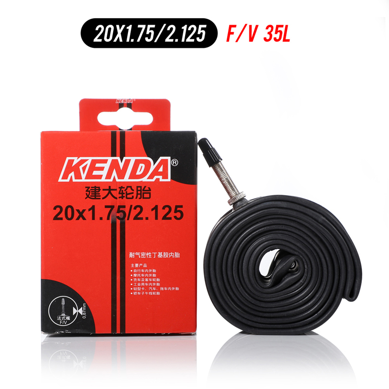 Kenda inner tube 20 inch 20x1.75-2.125 bmx mtb mountain bike tubes schrader presta 48l bicycle inner tube 20er tire chambre air