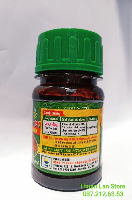 Phân Cá Không Hôi Powerfeed - Mập Mầm, To Hoa, Dày Cánh 100ml