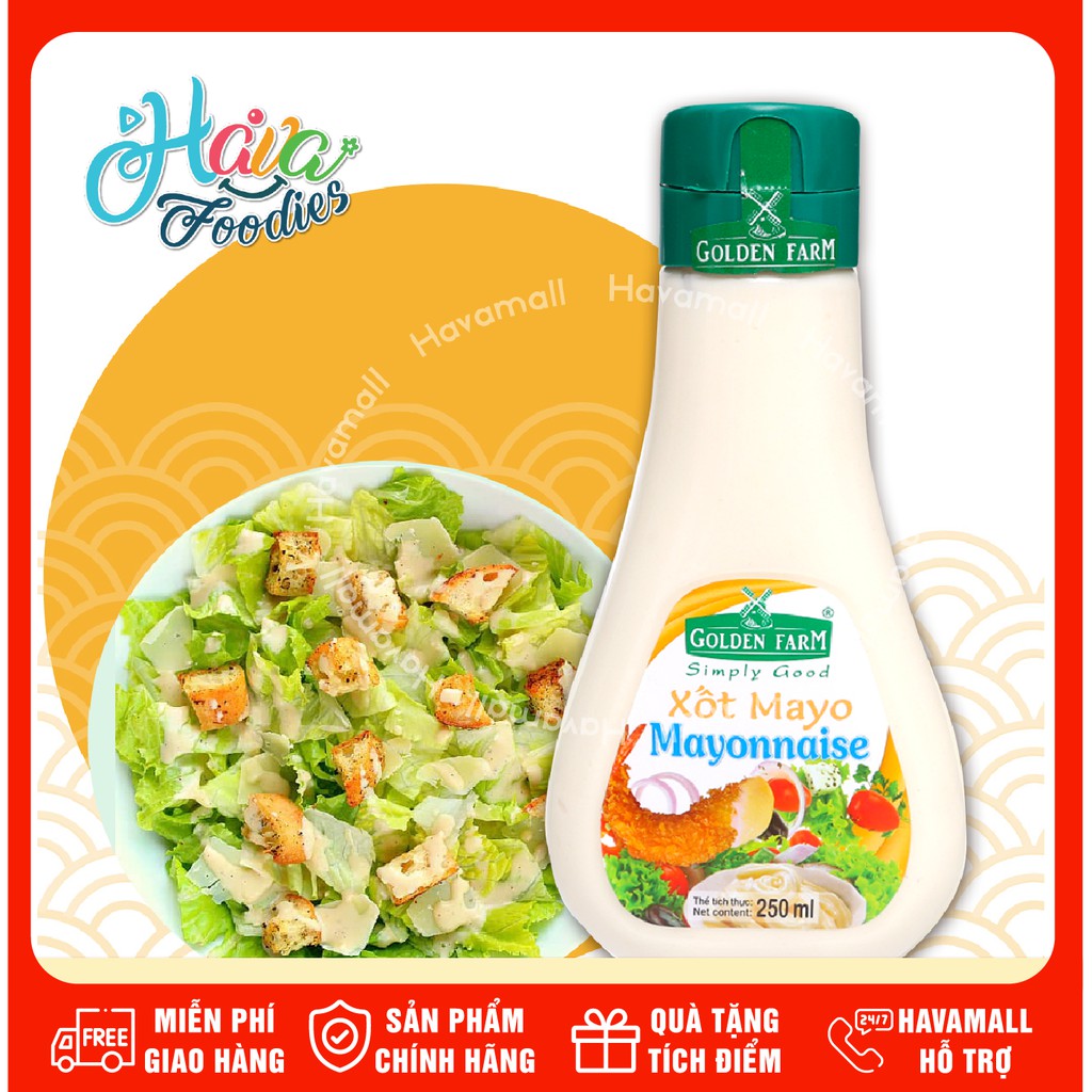 Sốt Mayonaise Golden Farm 250ml
