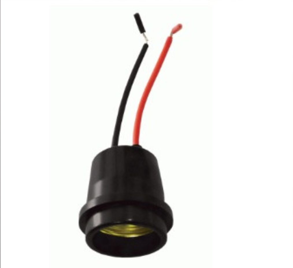 Bộ 10 đui đèn cao su đúc kín nước E27