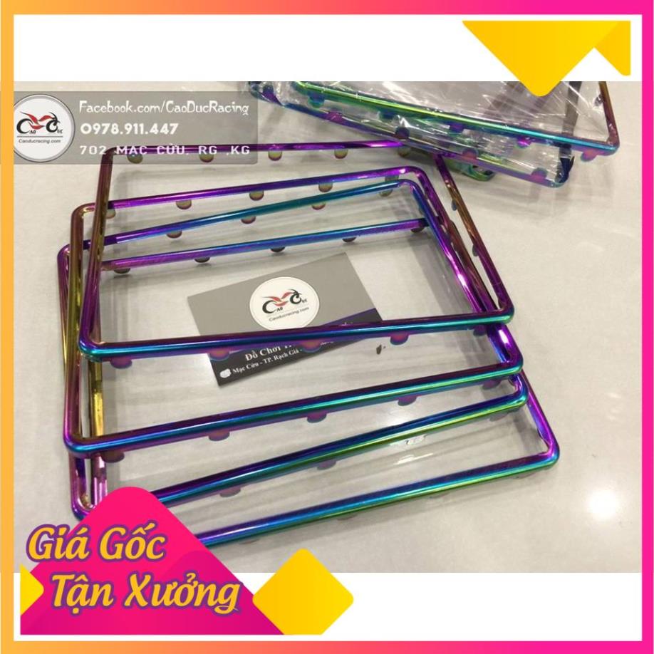Viền biển số tittan 7 màu cd79
