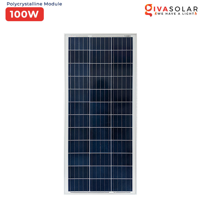 Tấm Pin Năng Lượng Mặt Trời GIVASOLAR Poly PSP-100W (Tặng Jack MC4) Với Giá Sốc Tấm Pin Năng Lượng Mặt Trời GIVASOLAR Poly PSP-100W (Tặng Jack MC4) Với Giá Sốc