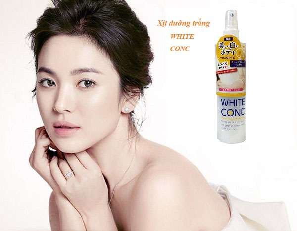 Xịt Dưỡng Thể Trắng Da White Conc Body Lotion (245ml)