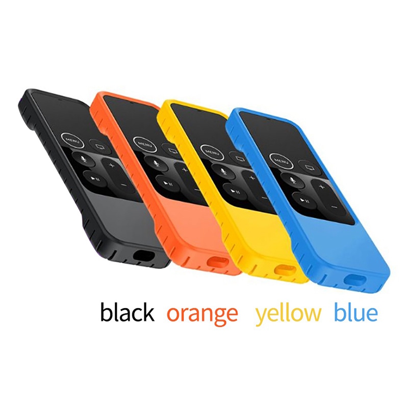 Silicone Proof Durable Soft Cover Waterproof Protective Case Rectangle Sleeve for Apple TV 4K Remote Control