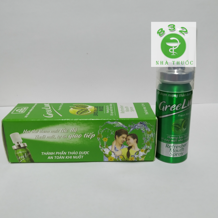 Xịt thơm miệng thảo dược Greelux