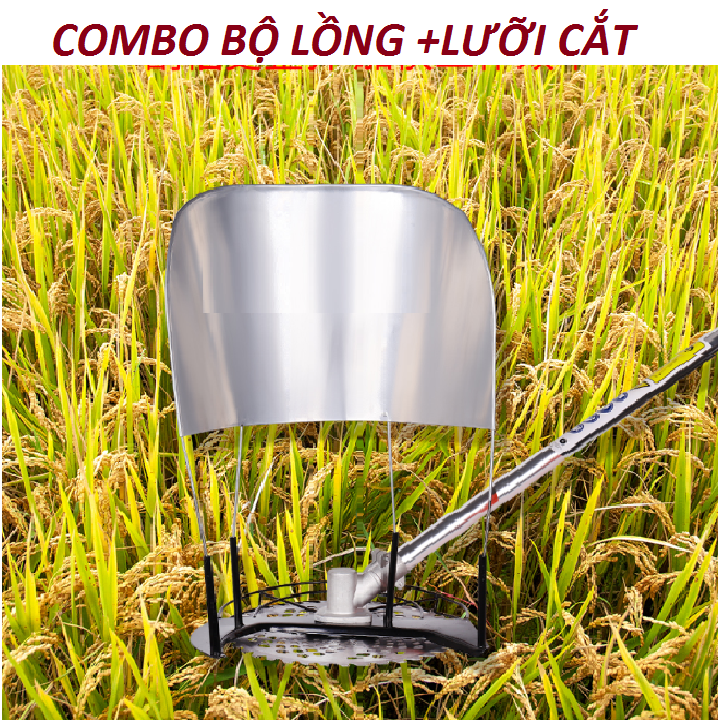 Combo bộ lồng gặt lúa+lưỡi cắt cỏ