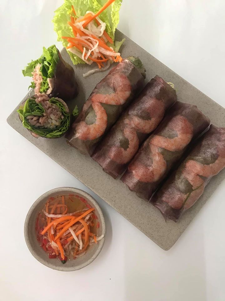 Bánh tráng gạo lứt tím