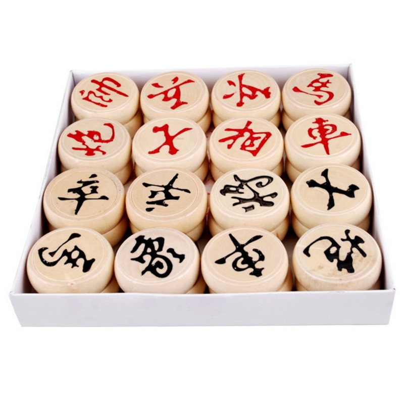 Bộ cờ tướng gỗ kích thước quân cờ 4,5 cm