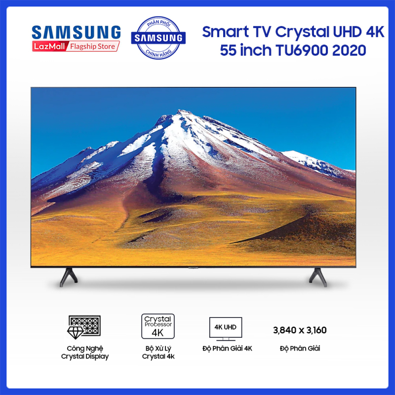 Bảng giá Smart TV Samsung Crystal UHD 4K 55 inch TU6900 2020