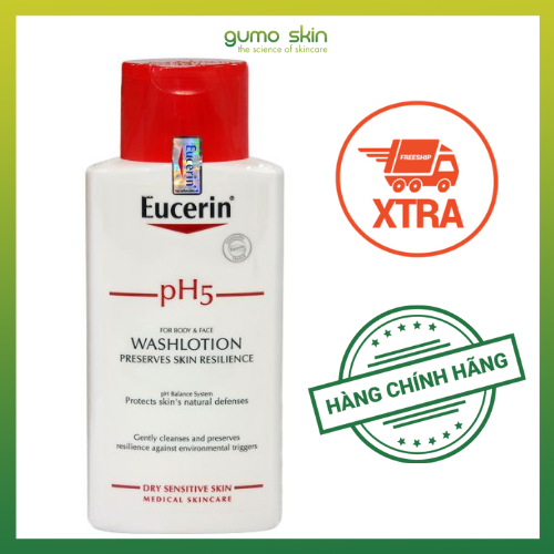 Eucerin pH5 WashLotion Sữa Tắm cho Da Nhạy Cảm 200 ml