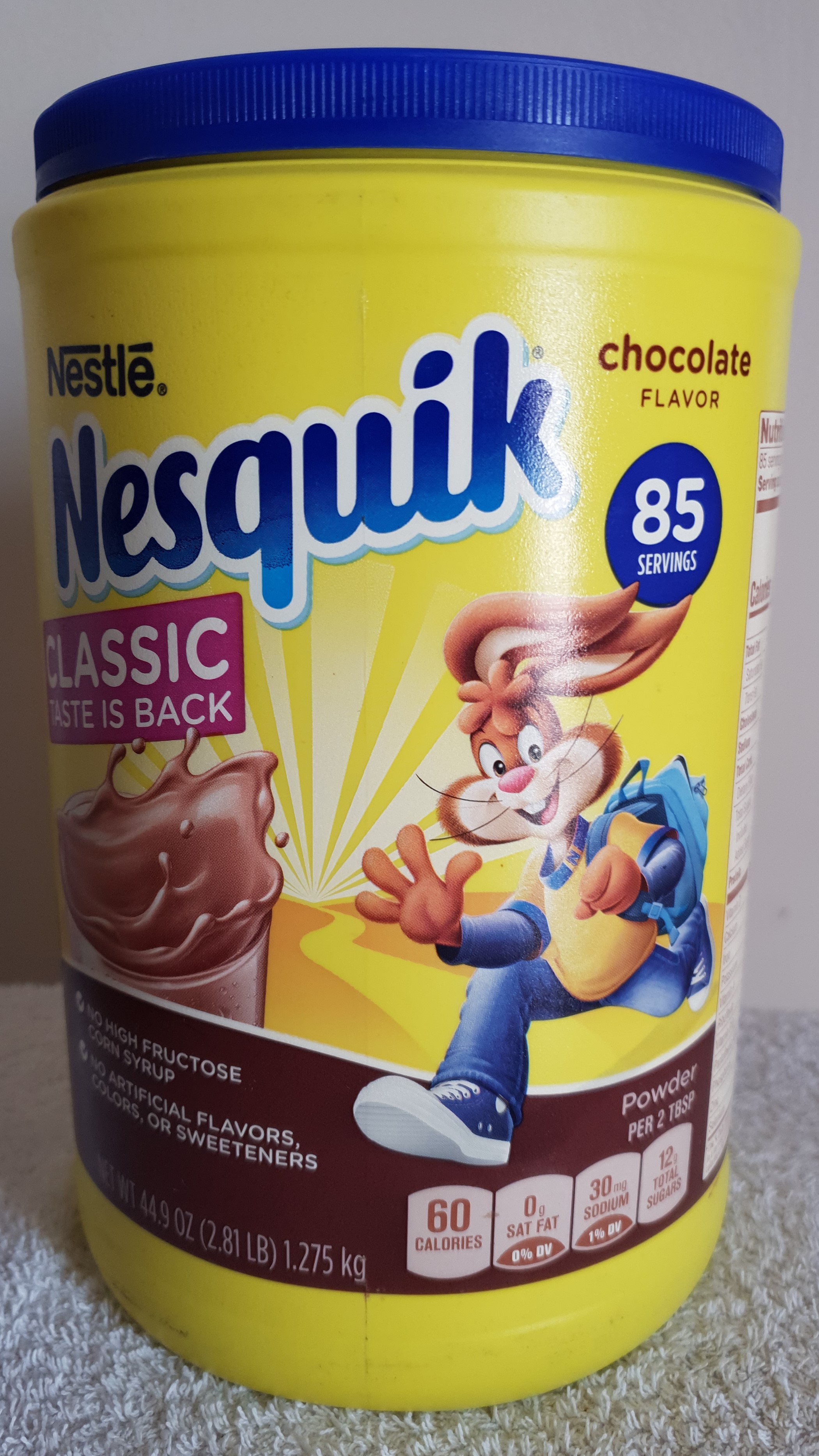 HCMBột ca cao Nestle NESQUIK hương vị chocolate 1.275kg - Hàng Nhập Khẩu