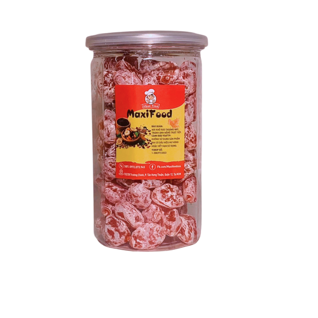 500g Xí Muội Hồng Đào MAXIFOOD