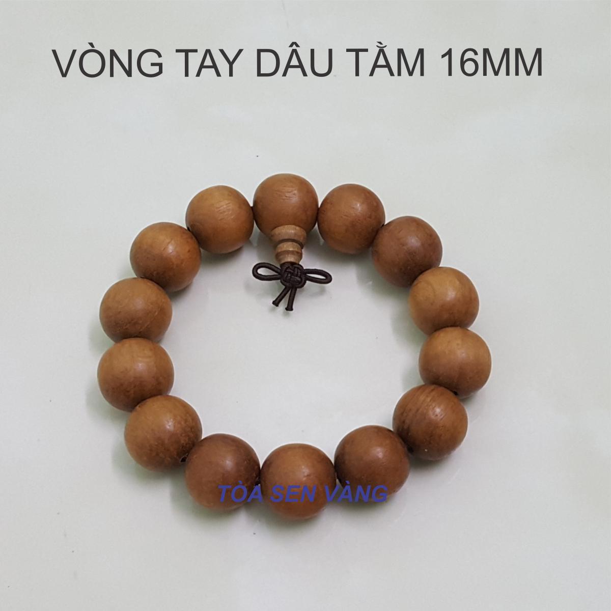 [HCM]Vòng tay dâu tằm 16mm