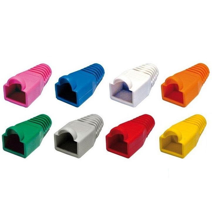 Đầu bọc dây mạng RJ45 cat5 cat6 [Bịch 100 đầu]