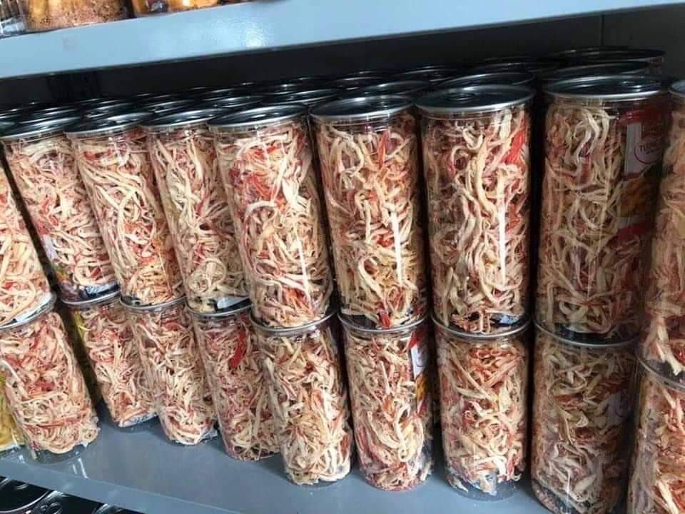 Mực Khô Hấp nước dừa xé 300g