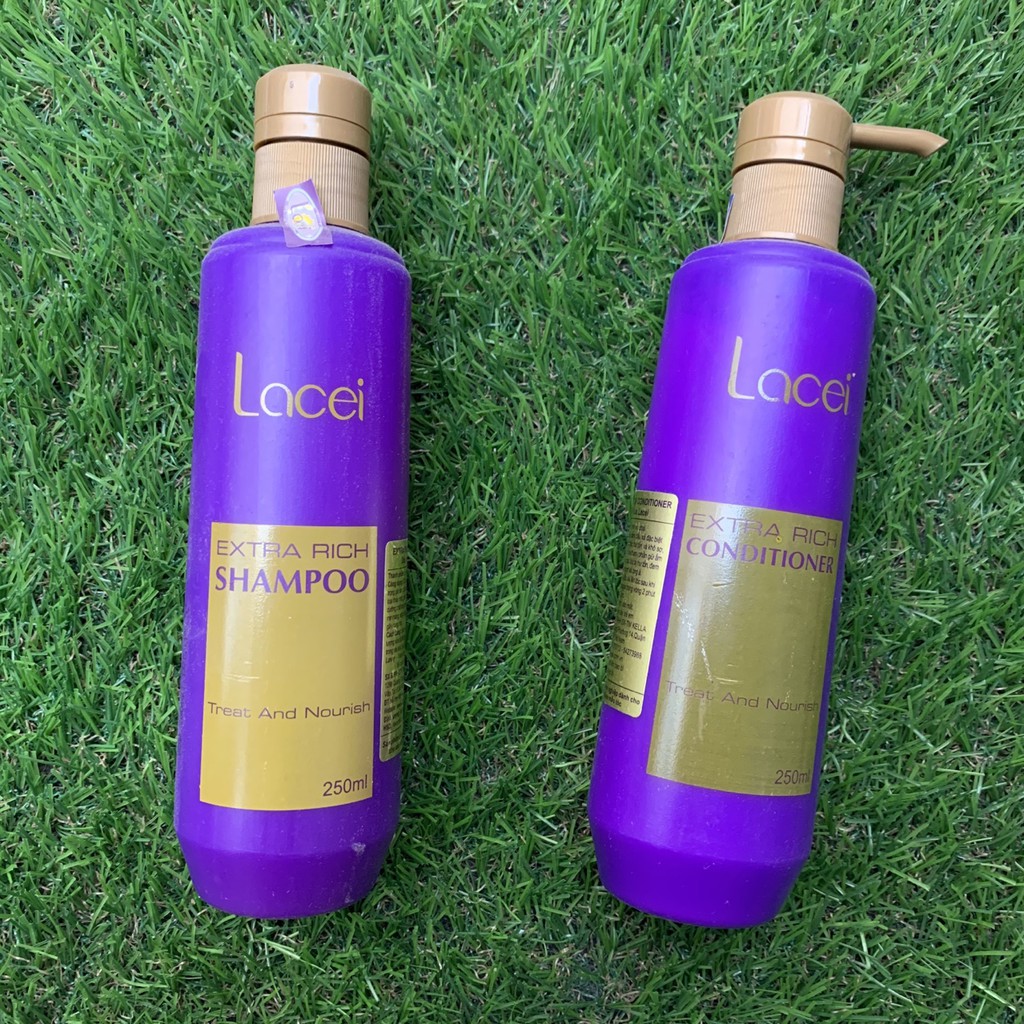 [Lacei-Chính hãng] Cặp gội xã cao cấp Lacei EXTRA RICH 250mlx2
