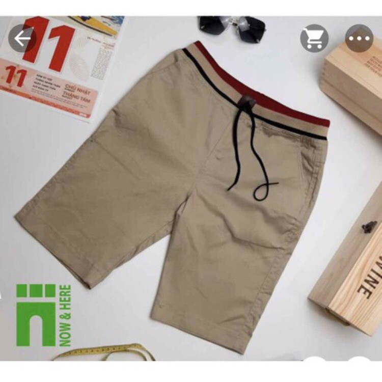 Quần Sọt Nam kaki Lưng Thun Cao cấp T089