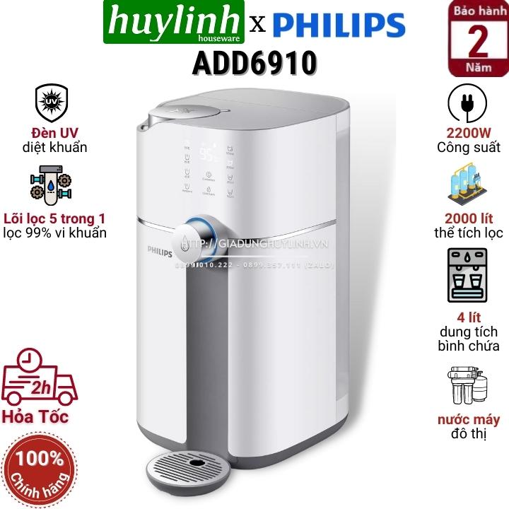 Máy lọc nước ro để bàn philips add6910 - hàng chính hãng bh 2 năm