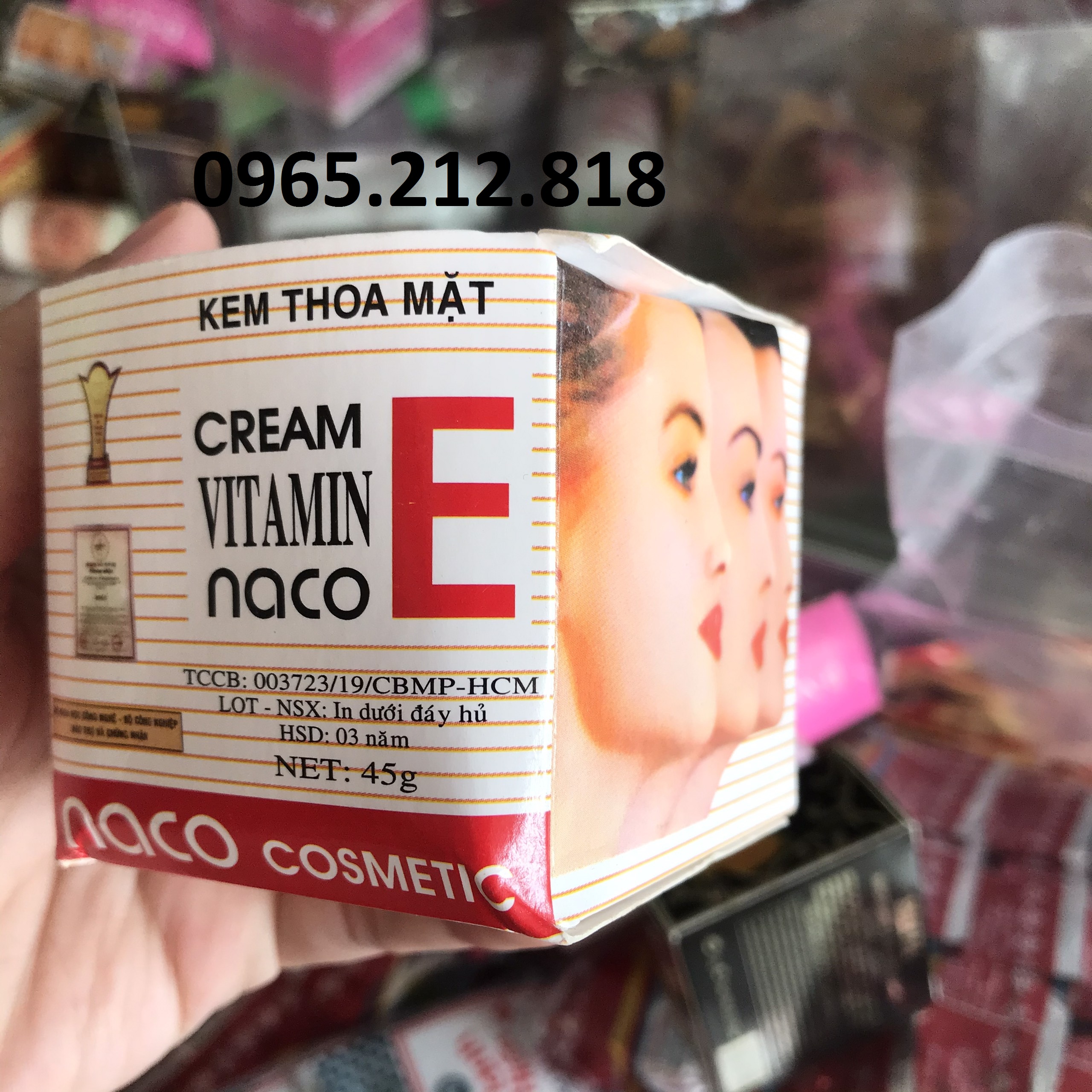 Lẻ 1 hộp Kem Naco vitamin E 45g
