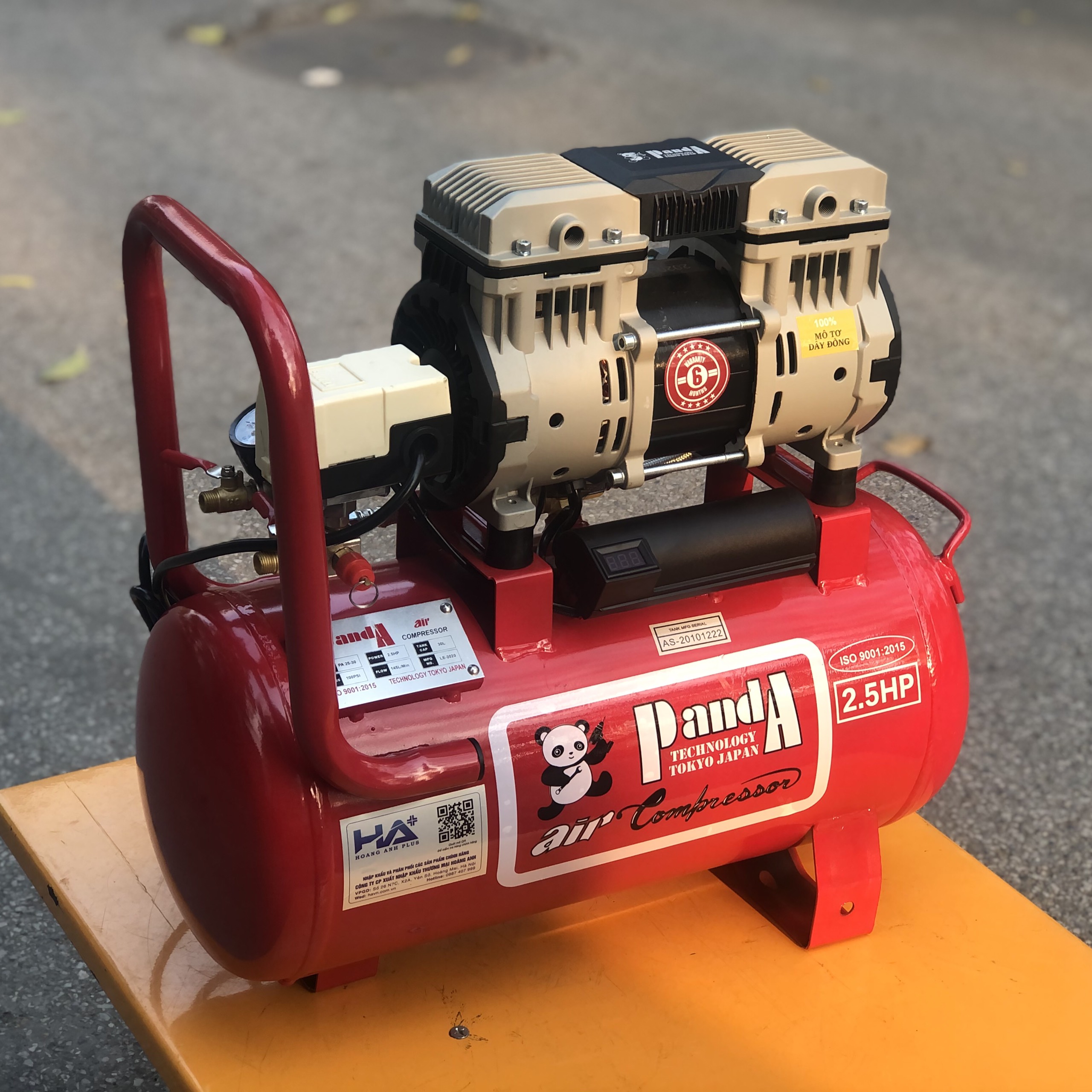 Máy Nén Khí Không Dầu Panda PA25-30