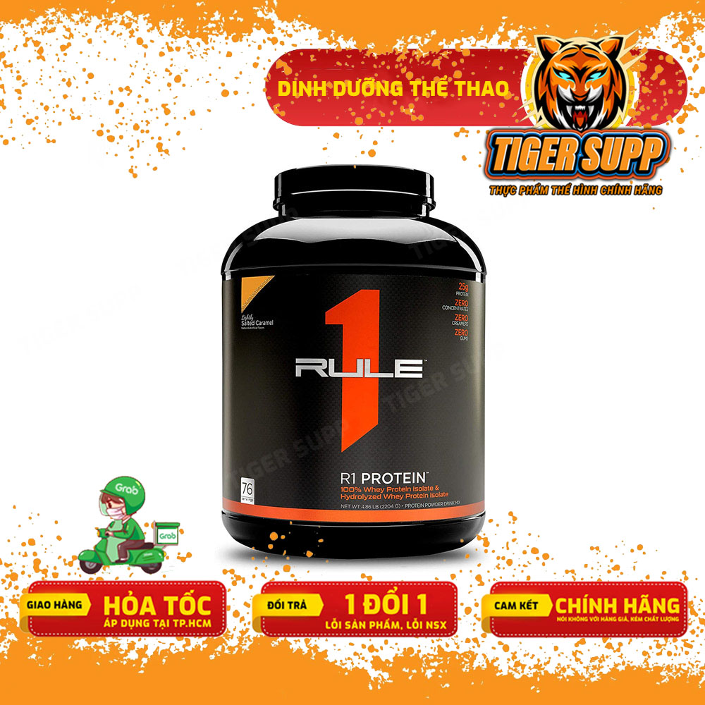 Rule1 Protein Whey Isolate- Sữa Tăng Cơ Isolate Protein 5lbs - Chính hãng