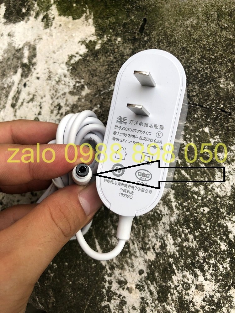 Adapter Nguồn Xiaomi Deerma 27v 500ma