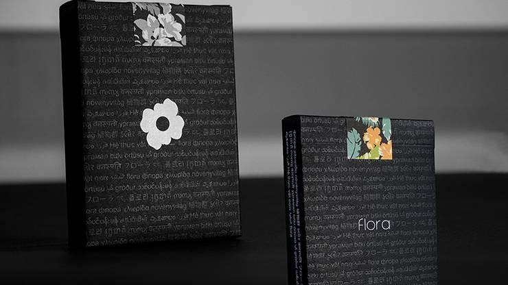Orbit V6 Playing Cards - Limited Edition Black Flora Playing Cards