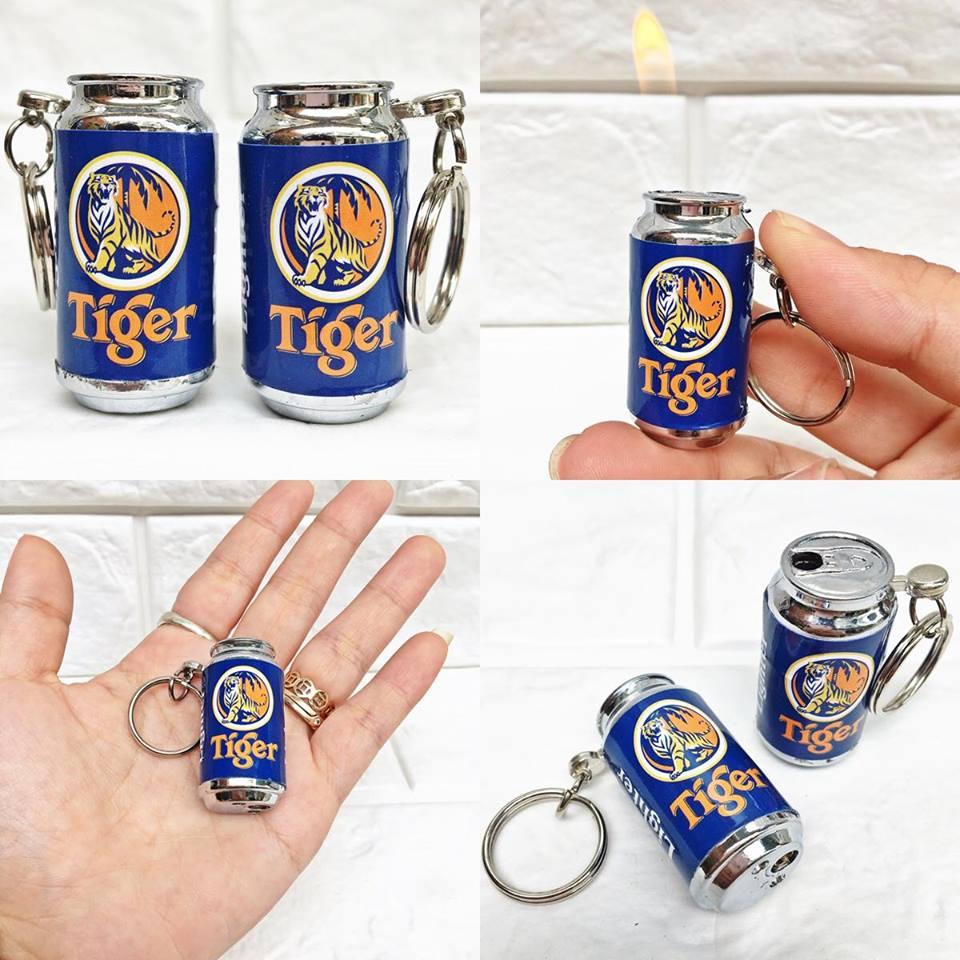BẬT LỬA MÓC KHÓA HÌNH LON TIGER